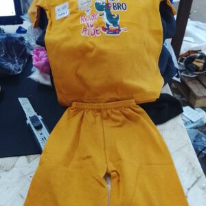 Kidz Boy Yellow Colour Set Size M
