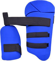 Brave Cricket Thigh Guard Blue Left Hand MenS Cricket Thigh Guard