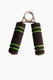 Five Gym Workout Exercise For Forearm Exercise Finger Power Grip Hand Green And Black Colour