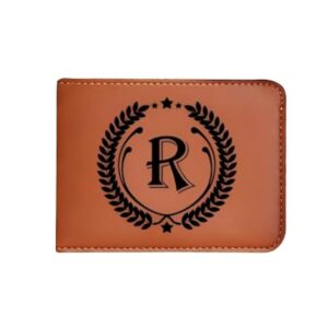 Brown Colour Purse Printed R For Men