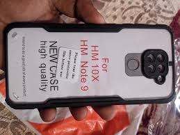 Shockproof Transparent Back Case For Redmi Note 9