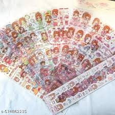20 Long Kawaii Washi Sheets Japanese Girlthemed Pet Stickers For Diy Scrapbooking Creative Journals Planners School