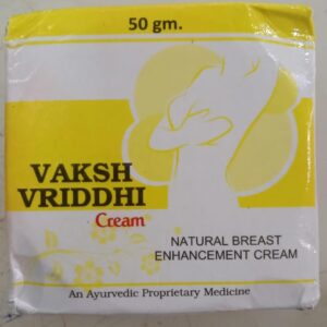 Vaksh Vriddhi Cream Natural Breast Enhancement Cream 50Gm