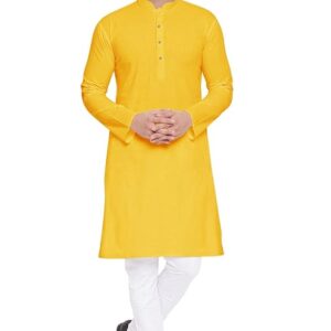 Trustious Mens Straight Kurta Pyjama Set Size 36