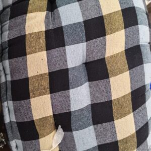 Unite Source Soft Cotton Filled Multi Colored Single Bed Mattress In Buffalo Check Cotton Gadda 3 X 6 Ft Or 36 X 72 Inch Single Bed