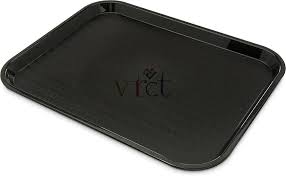 Iveo Long Tray 100 Melamine Black 1 Pc