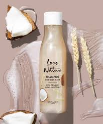 Shampoo For Dry Hair With Organic Wheat And Coconut 250 Ml