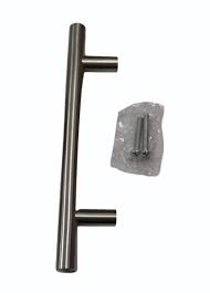 Silver Fancy Stainless Steel Cabinet Handles Size 10 Inch Length Polishe