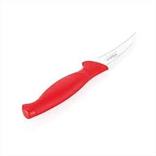 Ritu Hard Dura Fruit Knife Premium Stainless Steel Blade for Precision Cutting Durable Ergonomic Handle Red