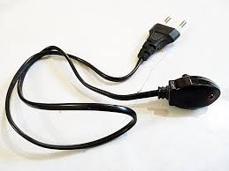 Private Lable Hot Water Heating Bag Copper Cable Connector Cable Black Pack of 1