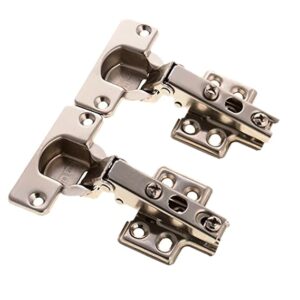 Private Lable Concealed Auto Hinges for Modern Furniture Normal 0 Crank 1 Pair with Screws