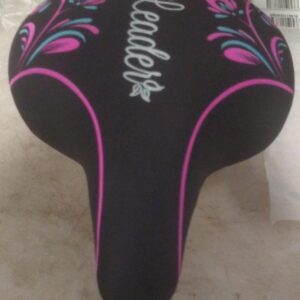 Leader Cycle Saddle Seat Free Size pink multy colour