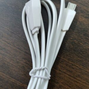 Privat Lable Fast Charging Electric Flat USB Data Cable Black Colour C Type