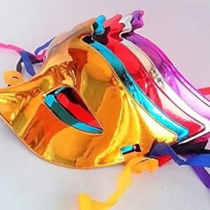 Private Lable Multi Color Eye Mask for Party PACK OF 2