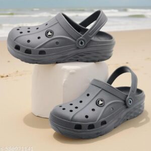Iconic croos comfort clogs for men boys grey color size 41