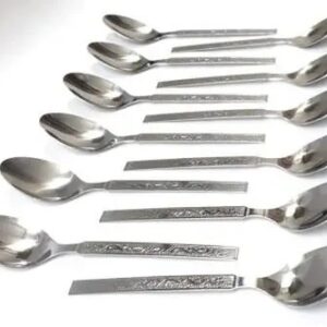 Private Lable KZH Stainless Steel Table Spoon Set Pack of 12