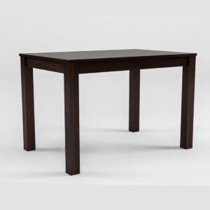 Private Lable Black Square 4 Seater Wooden Table 45x30 inch