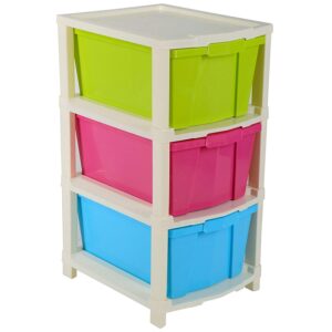 Private Lable Plastic 3 Layers Storage Drawers Multicolours Colour