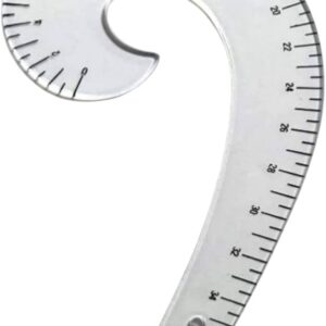 Private LableFrench Curve Scale With Marking Armhole Curve Sleeve Cutting Scale