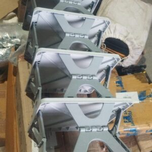 Private Lable GETHIGHKP 6 Layer Shoes Stand Plastic Adjustable Shoe Rack Folding Shoe Rack Plastic Shoe Stand Multicolor 6 Shelves DIYDoItYourself gray colour