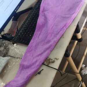 Private Lable Hair Towel Wrap Absorbent Towel Hair Towel HairDrying Bathrobe Hair Warp Towel Microfiber Bath Towel purplr colour