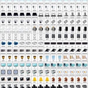 Private Lable ARNI Switch Id Label Self Adhesive Hospital Industry Identification Decals Different Electronic Appliances Message Boards Signs Pack of 1 Multi Color 12 cm