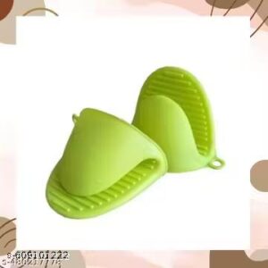 Private Lable Set of 2 Silicone Pinch Grip Mitten Oven Mitt Gripper Grip Kitchen