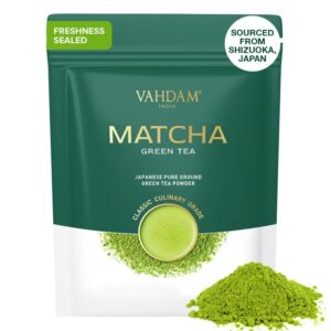 VAHDAM Certified Japanese Matcha Green Tea Powder 50 gm