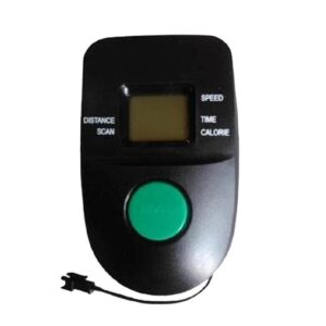 Private Lable Rectangle ABS Plastic Digital Display Speedometer Exerciser