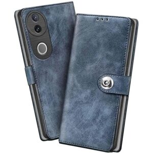 VORSON Flip Back Case for IQOO Z10R 5G Steel Blue pack of 1