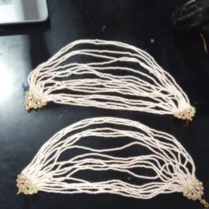 Private Lable GoldPlated Ember Glow EarChain Earring for women Brass Drops Danglers