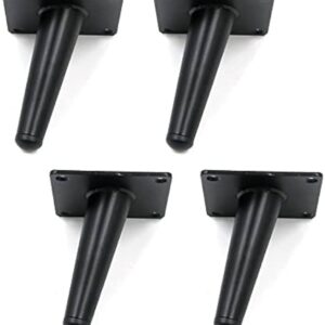 Private Lable Brown Colour Plastic Sofa Legs Pack of 4
