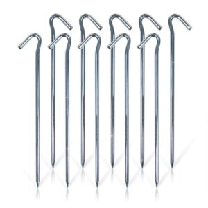 Private Lable Steel Tent Stakes 67 Inches Pack of 11