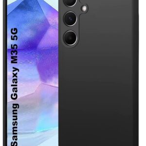 Private Lable Thermoplastic Polyurethane Samsung Galaxy M35 5G Back Cover case black