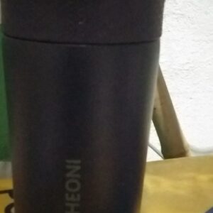 THEONI Kids Stainless Steel Insulated Tumbler with PP Straw Cleaning Brush 355ml Navy Blue Colour