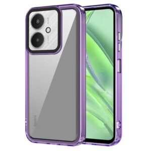 Zapcase Back Case Cover for Mi Redmi 13C 5G Purple