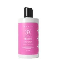 Arata Curly Hair Shampoo for Dry Frizzy Wavy Curly Hair Sulphate Free Moisturising Hydrating with Hibiscus Extract No SLS SLES Paraben Silicone CG Friendly 300ml x 1