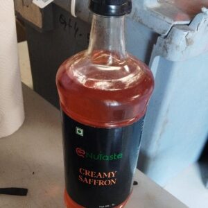 Nutaste syntetic syrup creamy saffron 1L