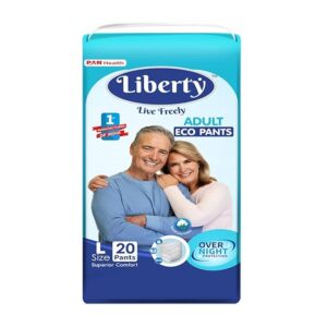 Liberty Eco Adult Diaper Pants Unisex M size 20 Pcs