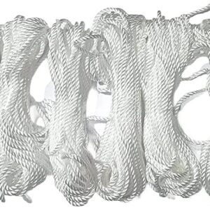 Private Lable Polyester Rope for Roof Mount Cloth Drying Hanger Threds Pack of 5