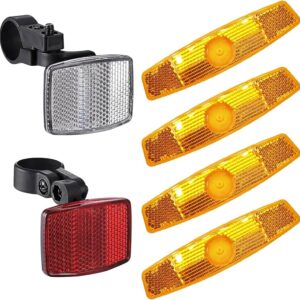 Private Lable Orange Colour Cycle Reflextor pack of 4