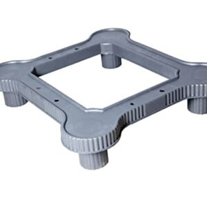 Private Lable Plastic Refrigerator Stand Grey