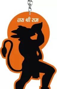 Private Lable Acrylic Car Hanging Lord Hanuman Car Hanging Ornament