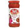 tops gold stuffed red chilli pickle 375 gm