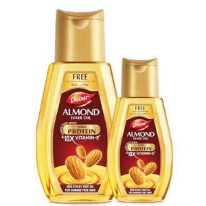 Dabur Almond Hair Oil 190ml With Free Dabur Almond Oil 95ml