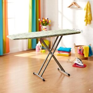 Benesta Classic T Leg Wood Ironing Board Wildflower