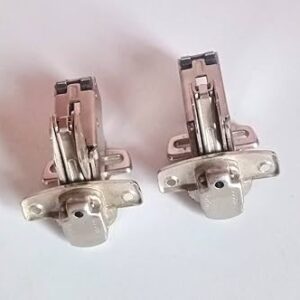 Private Lable Stainless Steel 165 Degree Full Overlay Self Close Hinge 2 Pcs