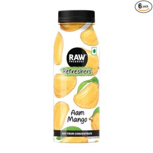 Raw Pressery Refreshers Aam Mango 200 ml Pack of 6