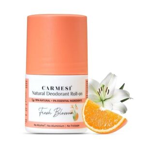 Carmesi Natural Underarm Roll On Deodorant for Women 50ml