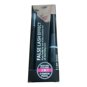 MISSURU FALSE LASH EFFECT 3 IN 1 EYEBROW PENCIL black colour